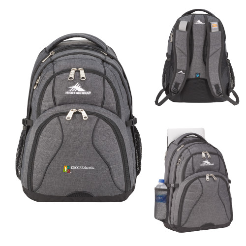  High Sierra Graphite Swerve Computer Backpack - Encore Electric