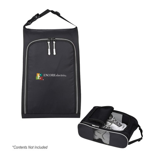  Crosstown Side Mesh Black Shoe Bag - Encore Electric