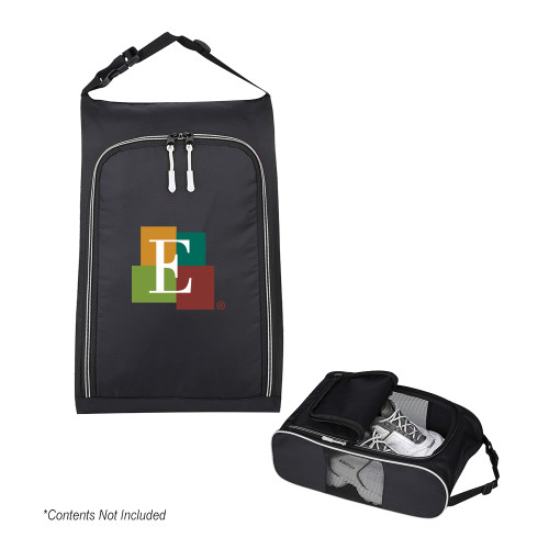  Crosstown Side Mesh Black Shoe Bag - Icon
