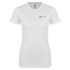Thumbnail image for  Next Level Womens White Boyfriend Tee