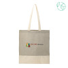 Thumbnail image for  Split Recycled Grey Cotton Twill Convention Tote
