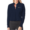 Thumbnail image for  Womens Navy Elitech Prestige Knit Long Sleeve Shirt