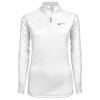 Thumbnail image for  Syntrel Womens White Interlock 1/4 Zip