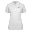 Thumbnail image for  Womens Silk Touch White Pique Polo