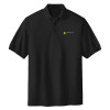 Thumbnail image for  Extended Black Silk Touch Polo