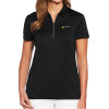 Thumbnail image for  Callaway Womens Black Tulip Sleeve Zip Polo