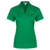Thumbnail image for  Womens Kelly Green Performance Fine Jacquard Polo