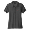 Thumbnail image for  TravisMathew Womens Black Heather Oceanside Polo