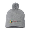 Thumbnail image for  Sportsman Heather Grey Pom Pom Cuffed Beanie