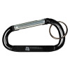 Thumbnail image for  Black Carabiner with Split Ring