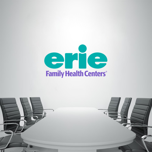  4 ft x 5 ft Fan WallSkinz - Erie Family Health Centers