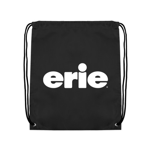  Black Drawstring Backpack - erie