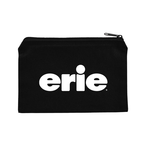  8oz. Black Cotton Travel Pouch - erie