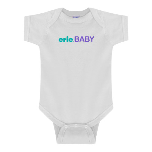  White Infant Onesie - erie BABY