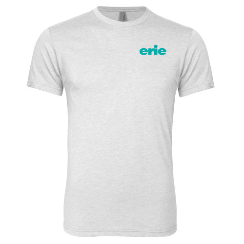  Next Level Heather White Triblend Tee - erie
