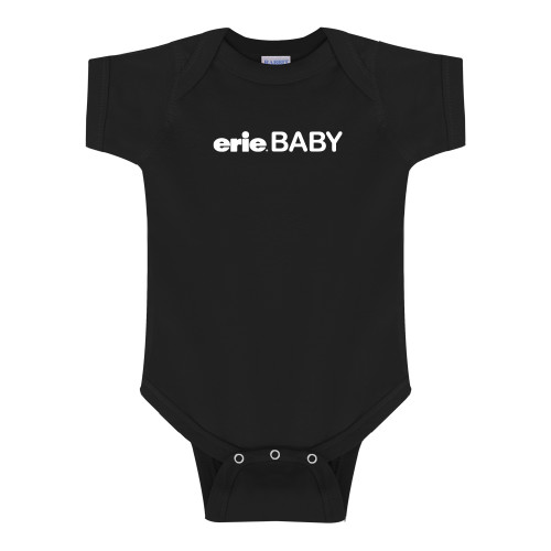  Black Infant Onesie - erie BABY