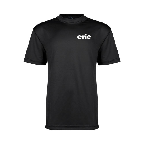  Youth Performance Black Tee - erie