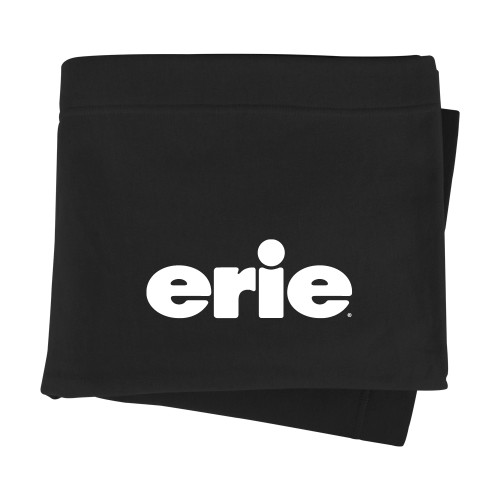  Black Sweatshirt Blanket - erie