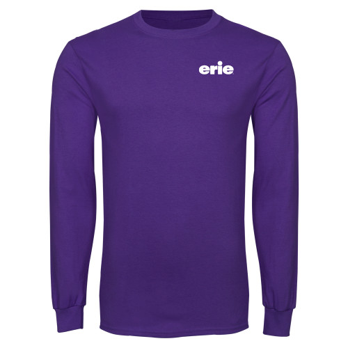  Purple Long Sleeve T Shirt - erie