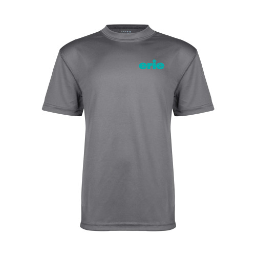  Youth Performance Grey Concrete Tee - erie