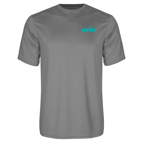  Grey Concrete Performance Tee - erie