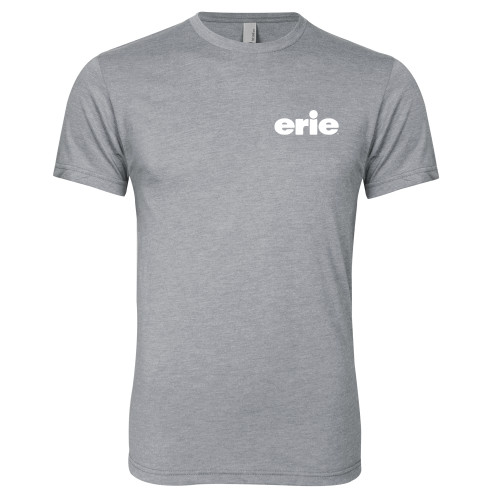  Next Level Heather Grey Triblend Tee - erie