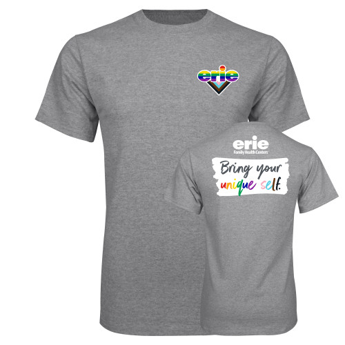  Grey T Shirt - Erie Pride