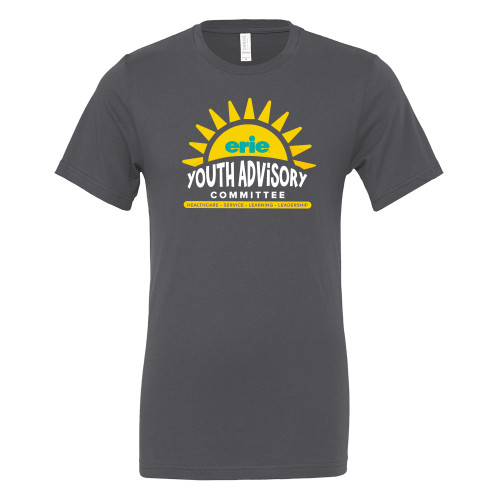  Bella + Canvas Asphalt Jersey Cotton T Shirt - Erie Youth Advisory