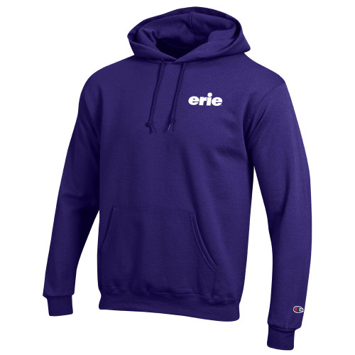  Champion Purple Fleece Hoodie - erie