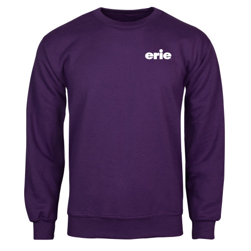  Purple Fleece Crew - erie