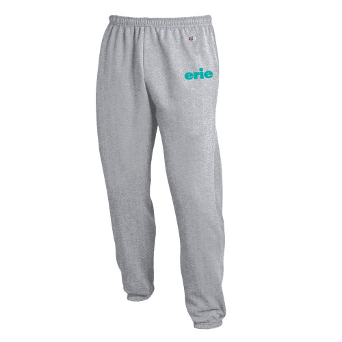 Champion Heather Grey Banded Bottom Sweatpants - erie