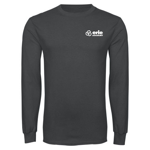  Charcoal Long Sleeve T Shirt - Erie Academy