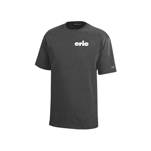  Champion Youth Granite Heather Short Sleeve Tee - erie