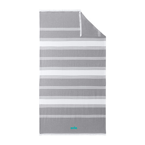  100% Cotton Grey/White Beach Throw - erie