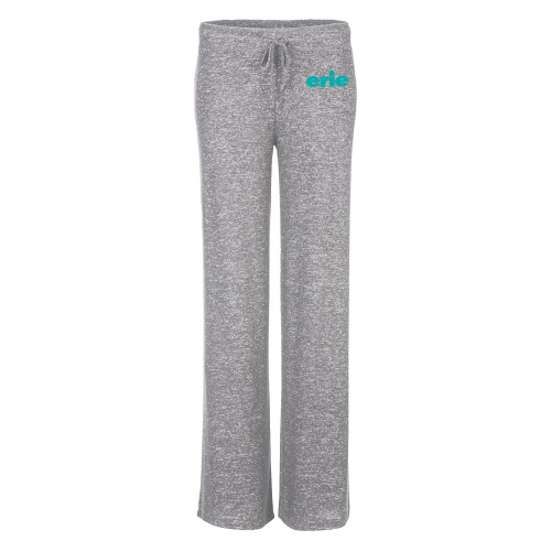  Boxercraft Womens Oxford Grey Heather Cuddle Wide Leg Pant - erie