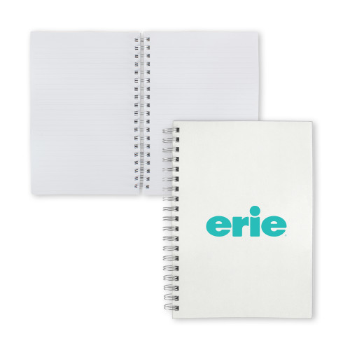  Clear 7 x 10 Spiral Journal Notebook - erie