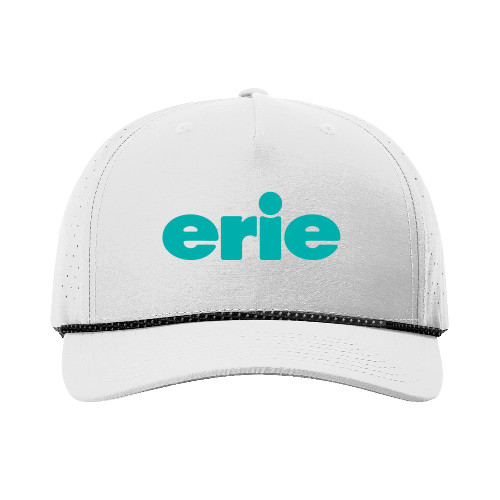  Richardson 355 Silver Laser Performance Rope Cap - erie