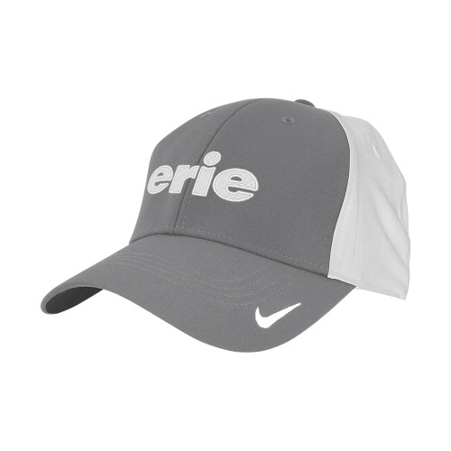  Nike Charcoal/White Swoosh Legacy 91 Hat - erie