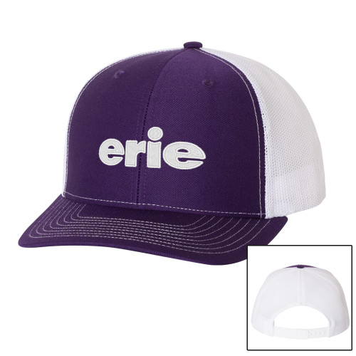  Richardson Purple/White Trucker Hat - erie