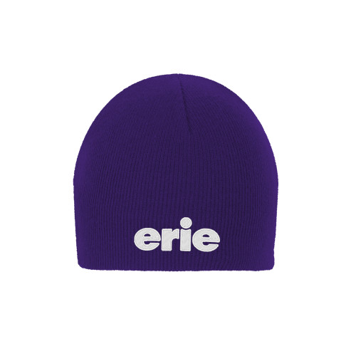  Purple Knit Beanie - erie