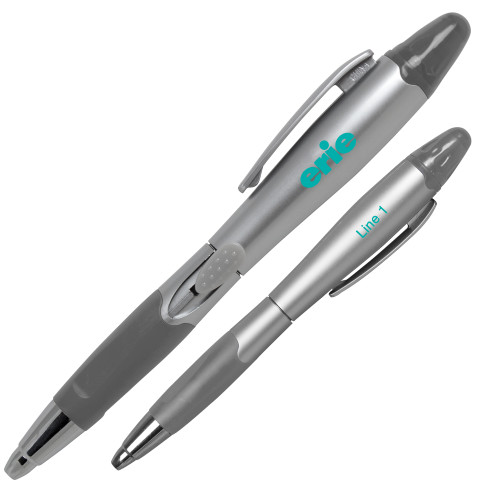  Silver/Silver Blossom Pen/Highlighter - erie