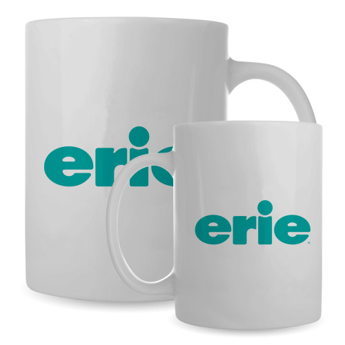  Full Color White Mug 15oz - erie
