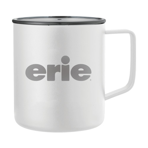  Rover Camp Vacuum Insulated White Mug 14oz - erie Engraved