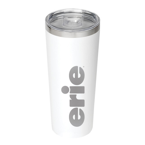  Thor Vacuum Insulated White Tumbler 22oz - erie Engraved