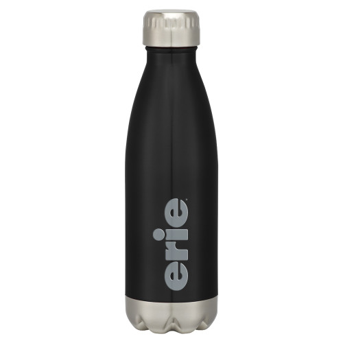  Swig Stainless Steel Black Bottle 16oz - erie Engraved