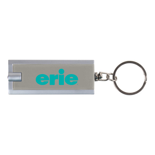  Turbo Silver Flashlight Key Holder - erie