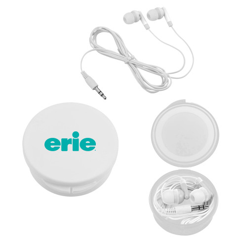  Ear Buds in White Case - erie