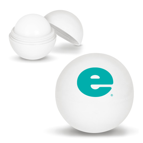  White Lip Moisturizer Ball - e