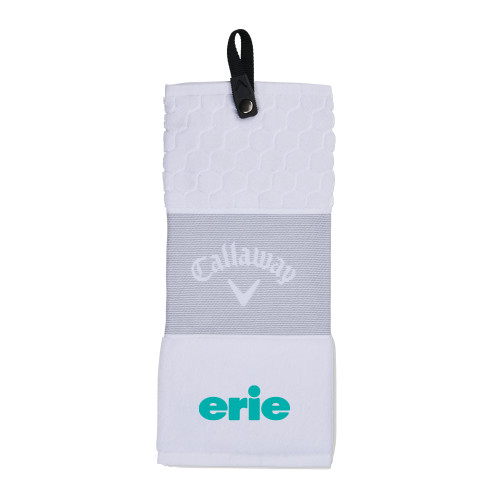 Callaway White Trifold Towel - erie