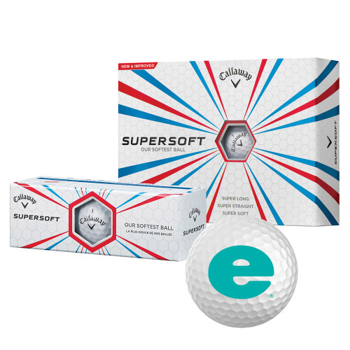  Callaway Supersoft Golf Balls 12/pkg - e